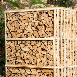 25 cm brandhoutpallet van ovengedroogde as – 1,8 m³