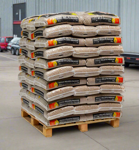 Gruchy Premium Houtpellets - 66 zakken van 15 kg per stuk