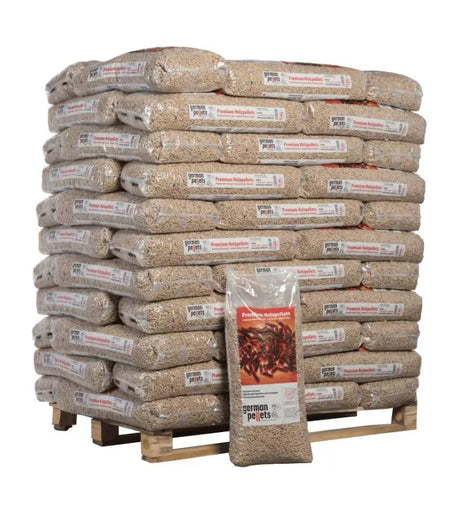 Duitse pellets – pallet met 66 zakken van 15 kg