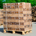 Pini Kay briketten in 96 zakken van 10 kg per stuk