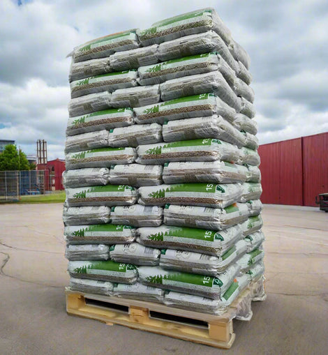 Pellet HS Timber - pallet met 66 zakken van 15 kg per stuk